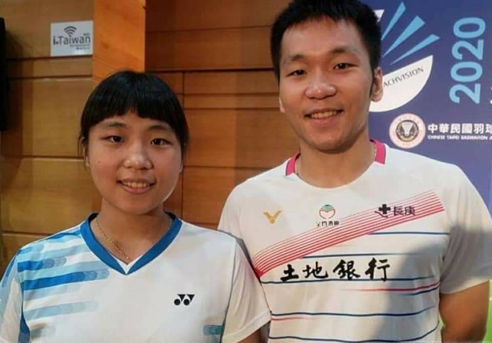 世界現役羽球知名選手李洋和妹妹李芷蓁